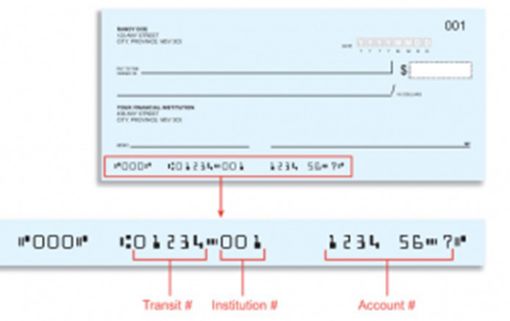 DNSSAB | How to read a cheque