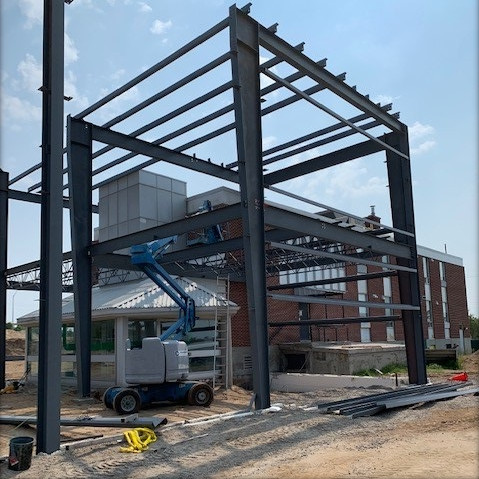Construction of phase one of Northern Pines transitional and supportive housing campus.